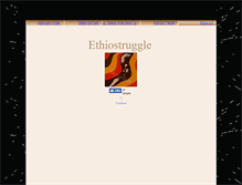Tablet Screenshot of ethiostruggle.com